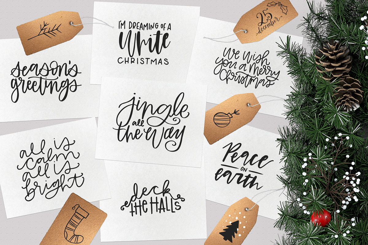 Christmas Symbols Font - Volume 2 preview 4