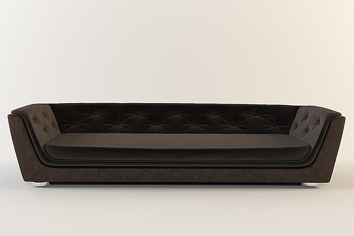 Gekka velvet sofa by inDahouze, a Furniture 3D Model by inDahouze (Photo 1 of 6)