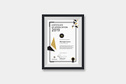 Modern Certificate, a Stationery Template by silukEight (Thumbnail 4 of 7)