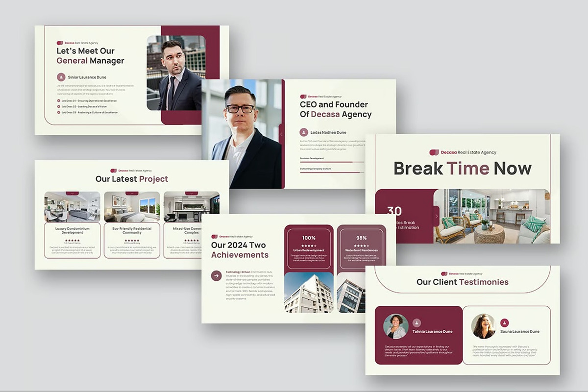 Real Estate Agency Powerpoint, a Presentation Template by Fit-tee (Photo 5 of 10)