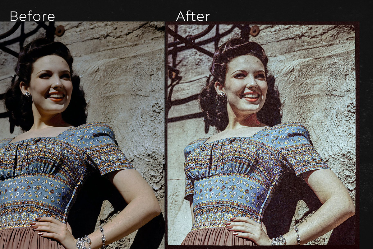 Retro Photo Effects & Overlays, a Preset Add-On by PhotoSpirit (Photo 7 of 12)