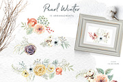 Pearl Winter. Watercolor, an Animal Illustration by OJardin (Thumbnail 2 of 9)