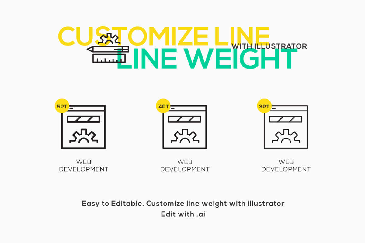 100 Business Concept Icons, an Outline Icon by Illustrato (Photo 2 of 4)