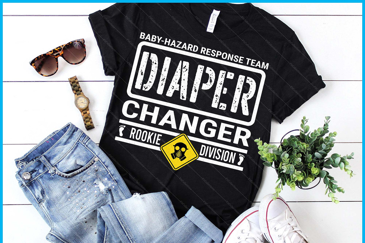 Funny Diaper Changer Duty SVG PNG, a Graphic by Creativeusart (Photo 1 of 4)