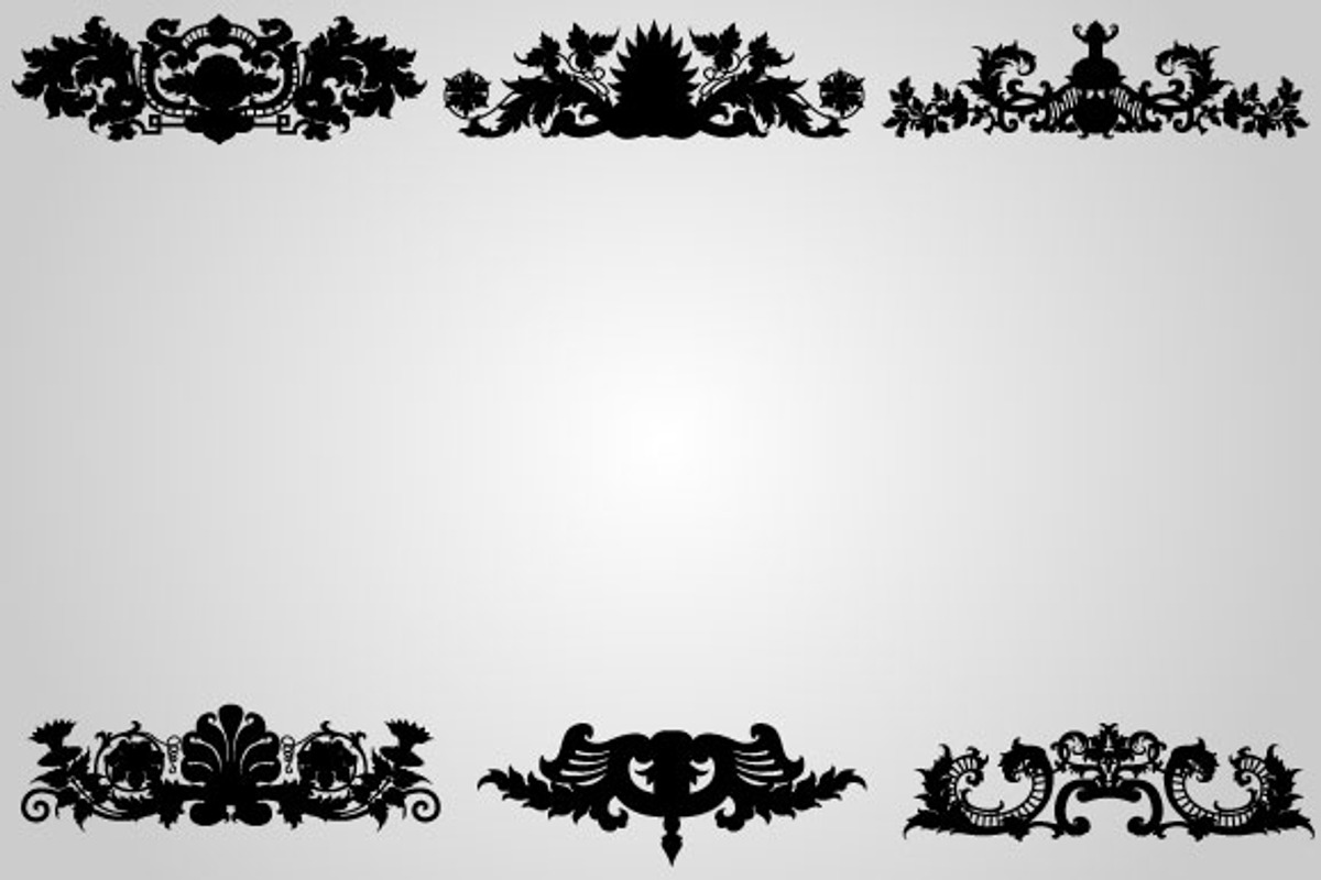 50 Ornamental Flourishes (Vector), an Object Graphic by BIOWORKZ (Photo 5 of 5)