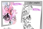 Perfume bottles set., an Illustration by Gulnara Khadeeva (Thumbnail 2 of 4)