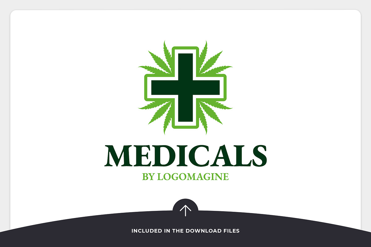 Medical Marijuana Logo Template, a Branding & Logo Template by LOGOMAGINE (Photo 5 of 16)