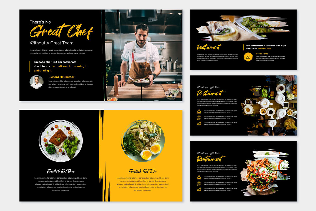 Foodish Powerpoint Presentation, a Presentation Template by zahidhossainalif (Photo 7 of 16)