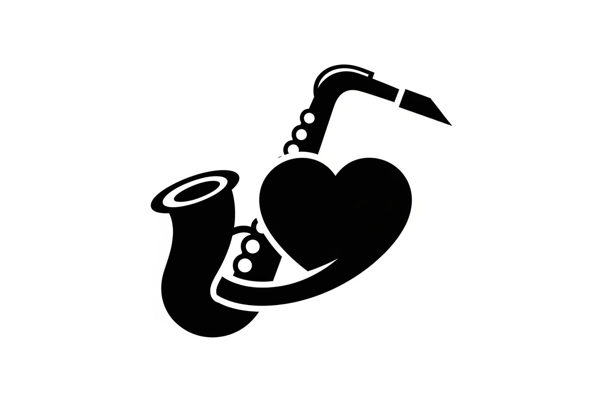 Saxophone Music Love Vector Bundle, an Illustration by Designs_River (Photo 39 of 51)