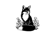 Cute Fox Silhouette Bundle, an Illustration by Designs_River (Thumbnail 23 of 31)