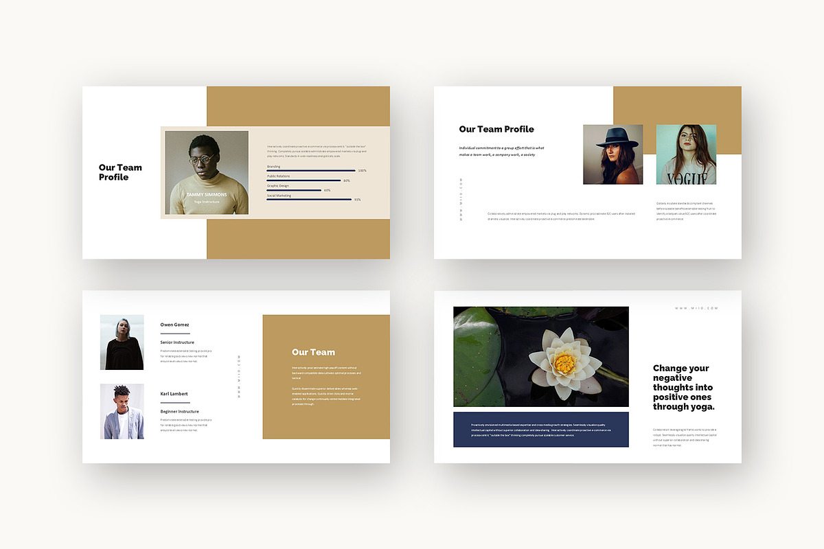 Miio : Yoga Class Keynote, a Presentation Template by Punkl Camp (Photo 5 of 16)