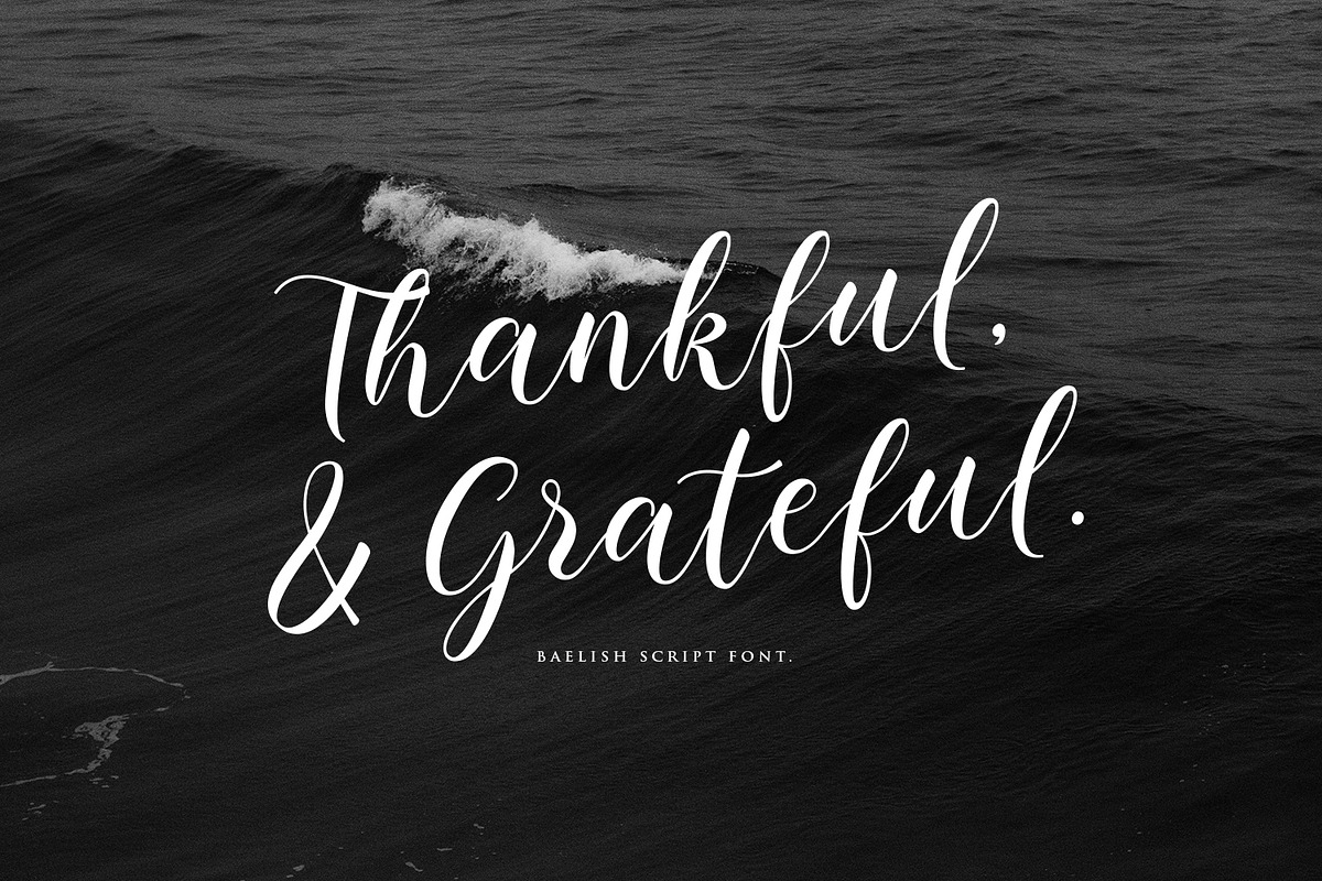 Baelish - Script Font, a Script Font by Maculinc Type (Photo 11 of 12)