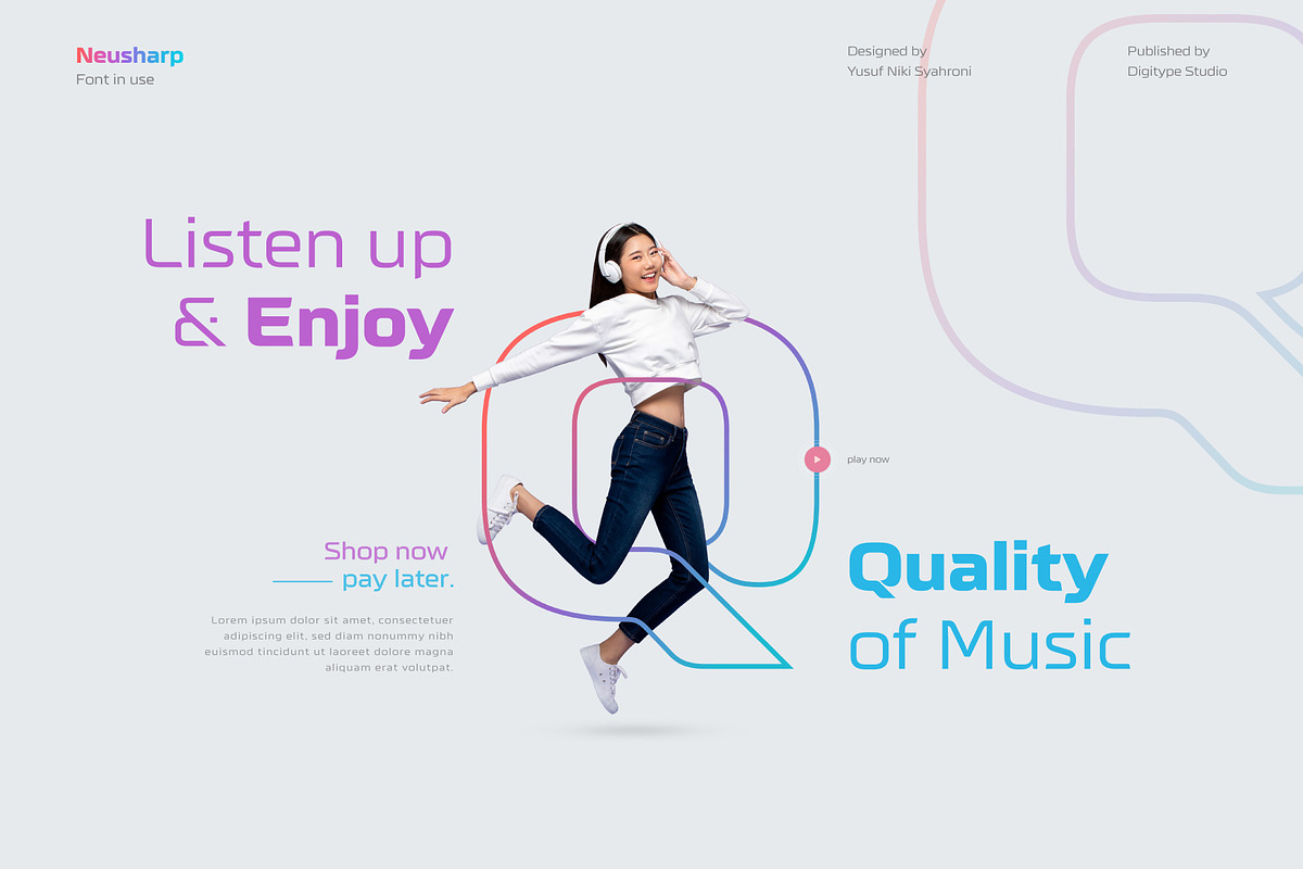 Neusharp Complete Family, a Sans Serif Font by Digitype Studio (Photo 8 of 12)