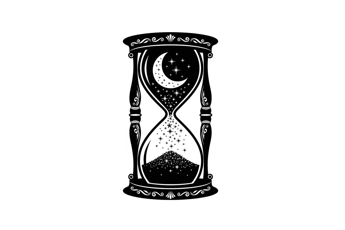 Moon Hourglass Design Bundle, an Illustration by jahid234 (Photo 12 of 31)