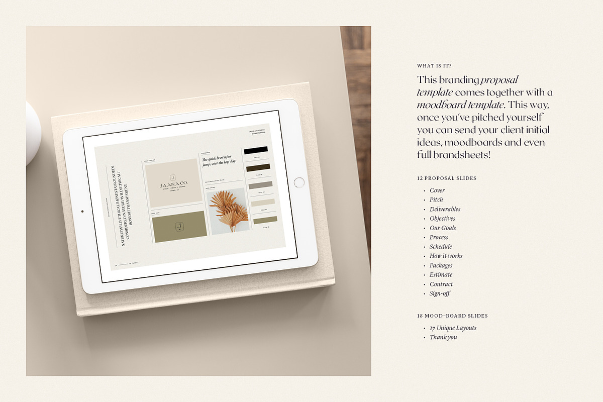 Proposal with Concept Boards, a Presentation Template by Studio Standard (Photo 3 of 15)