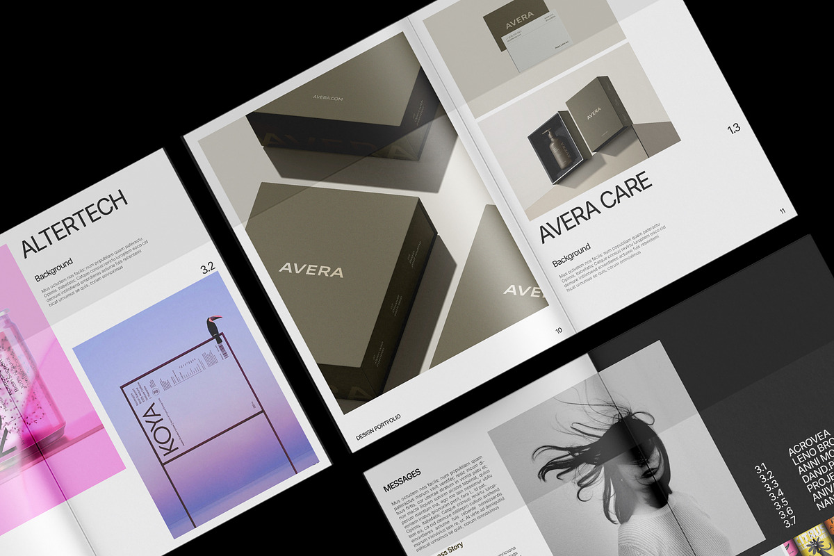 A4 | Portfolio Magazine, a Magazine Template by Templeste (Photo 1 of 6)