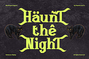 Hexoria - Halloween Display Font, a Serif Font by Flawless And Co (Thumbnail 10 of 10)