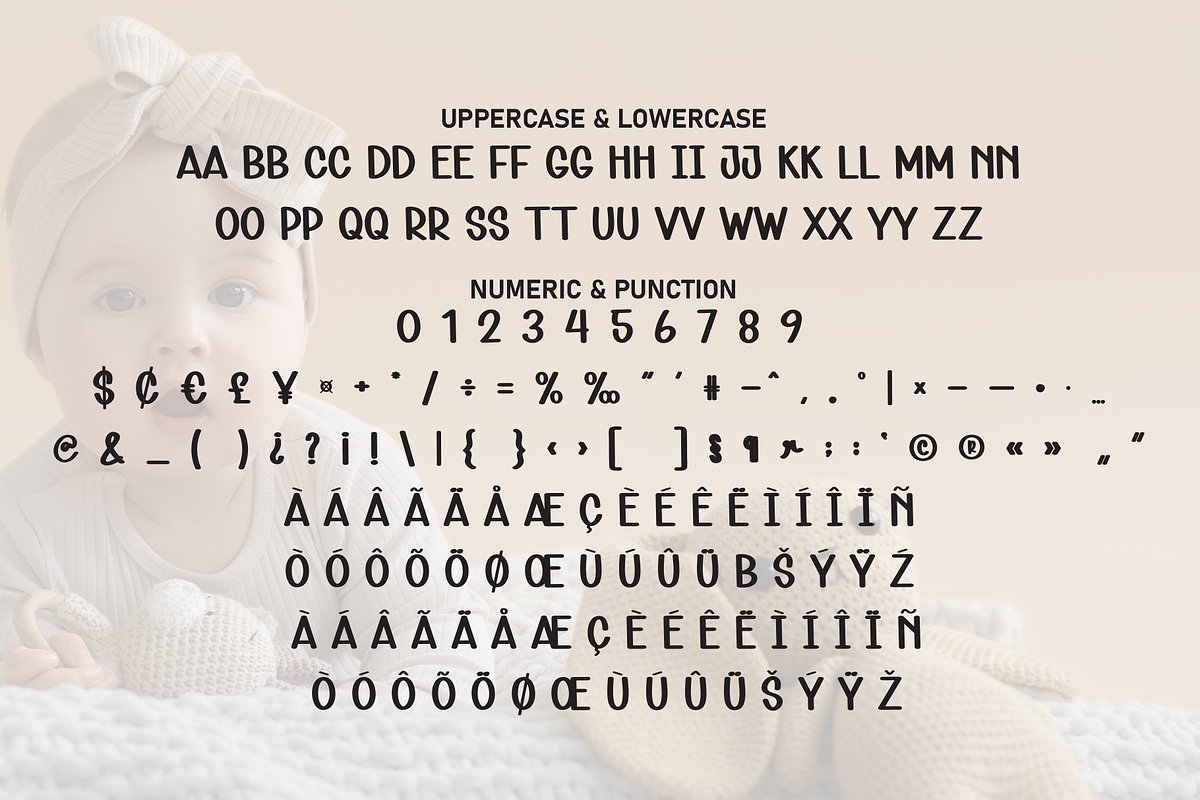 Quote Baby | Script Font, a Handwritten Font by Scratchones (Photo 7 of 8)