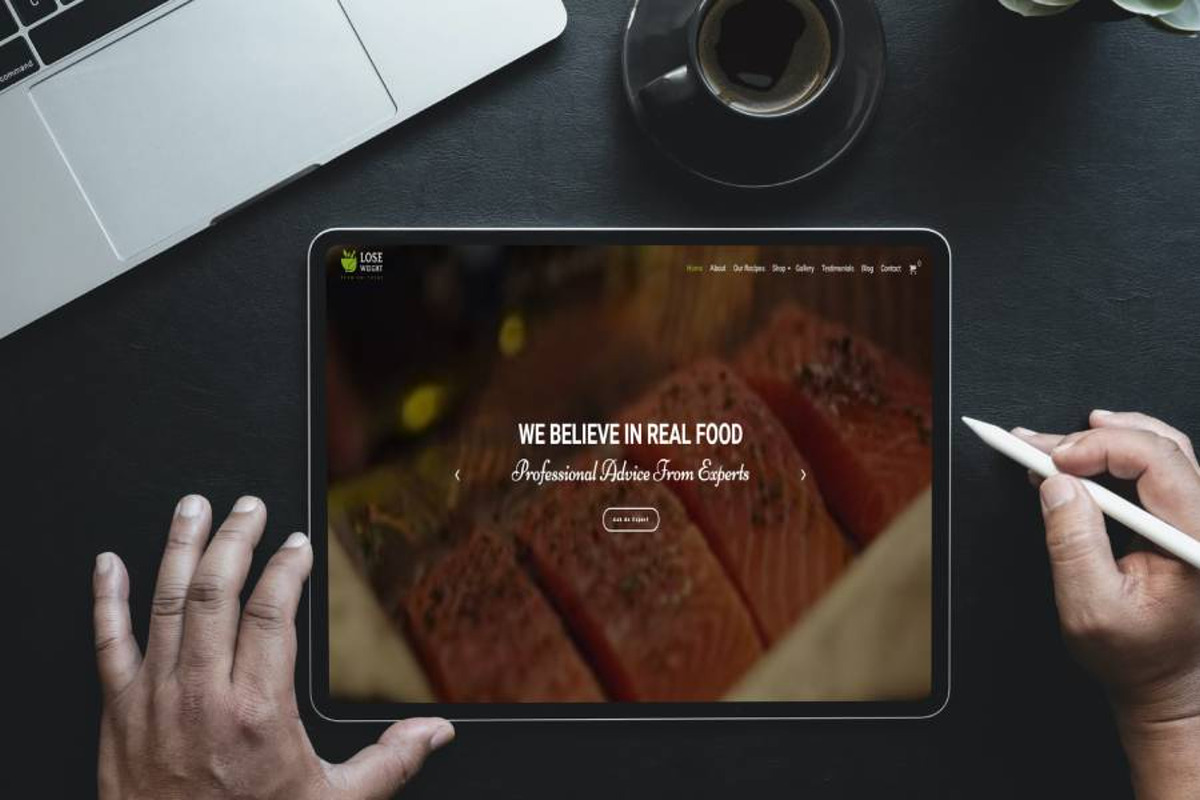 Lose Weight: Fitness Nutrition WordPress Theme preview 4