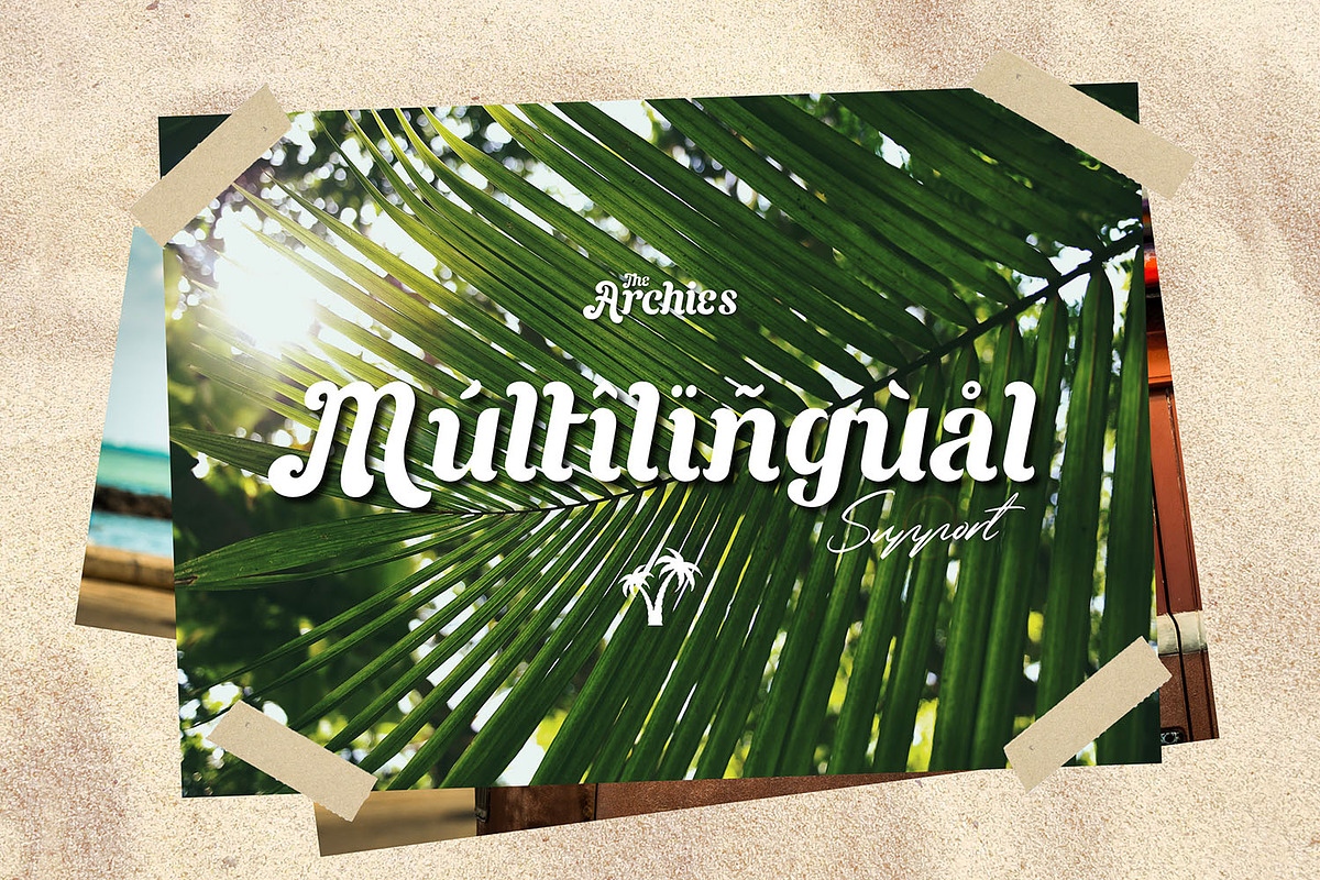 The Archies - Summer Type, a Script Font by ikiiko (Photo 5 of 5)