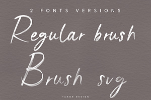 Alime Loving Two Font Set Brush Font