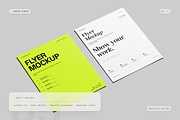 US Letter Flyer Mockup, an Advertising Mockup by Toasin Studio (Thumbnail 5 of 7)