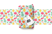Pattern with funny fruits, a Pattern Graphic by Cuteanny Design (Thumbnail 4 of 4)