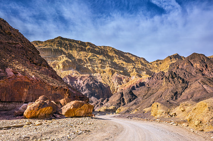 Multi-color and picturesque Black canyon, a Nature Photo by kavram