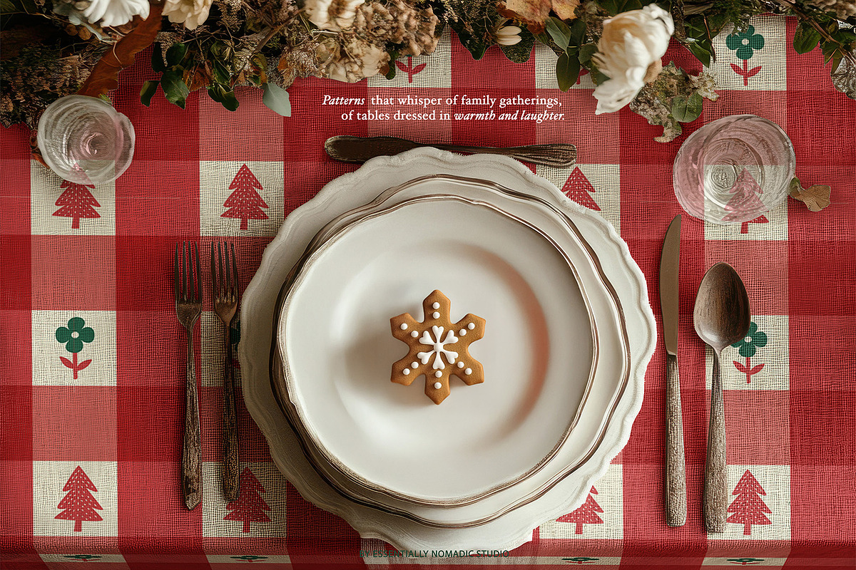 Christmas Seamless Patterns, a Pattern Graphic by Essentially Nomadic (Photo 3 of 9)