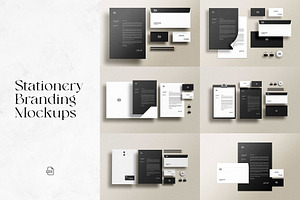 Stationery & Branding Mockups Vol.6