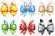 Easter Bunny Coquette Happy Easter P, an Illustration by RobertsArt (Thumbnail 3 of 7)