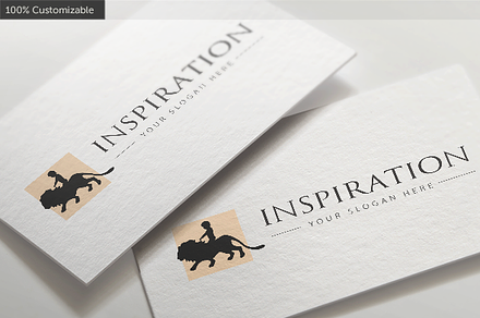 Child & Lion Inspiration Logo