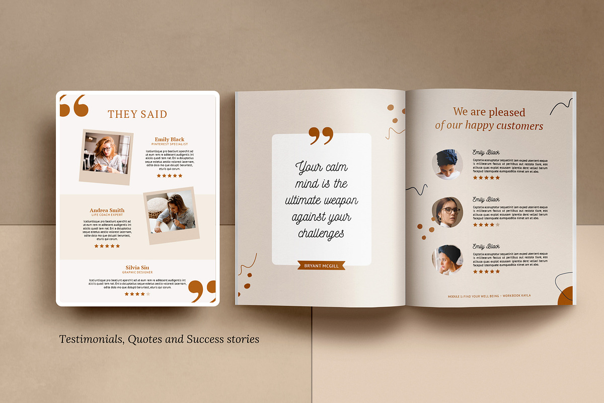 WorkBook for Course Creators  Kayla, a Magazine Template by Mirazz (Photo 8 of 30)