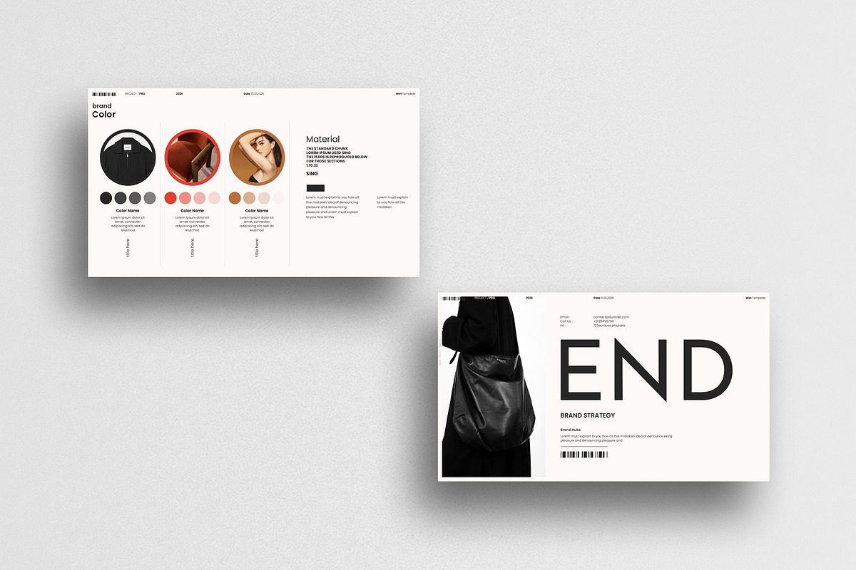 Brand Strategy Presentation Template, a Presentation Template by Aura Agency (Photo 9 of 9)