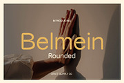 Belmein Rounded, a Sans Serif Font by Craft Supply Co. (Thumbnail 1 of 8)