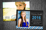 Graduation Invitation Template 08, an Invitation Template by Supremer Studio (Thumbnail 1 of 2)