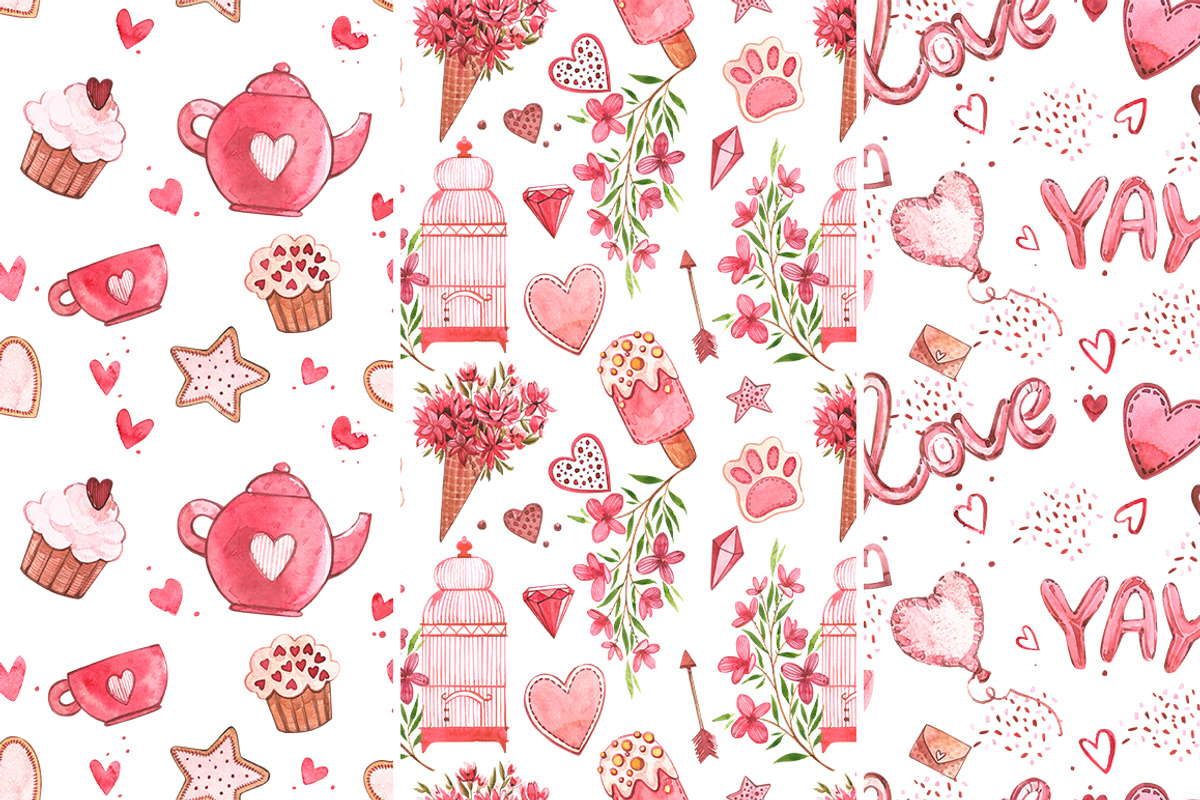 Valentine's day Clipart, an Animal Illustration by Ann Astro (Photo 6 of 8)
