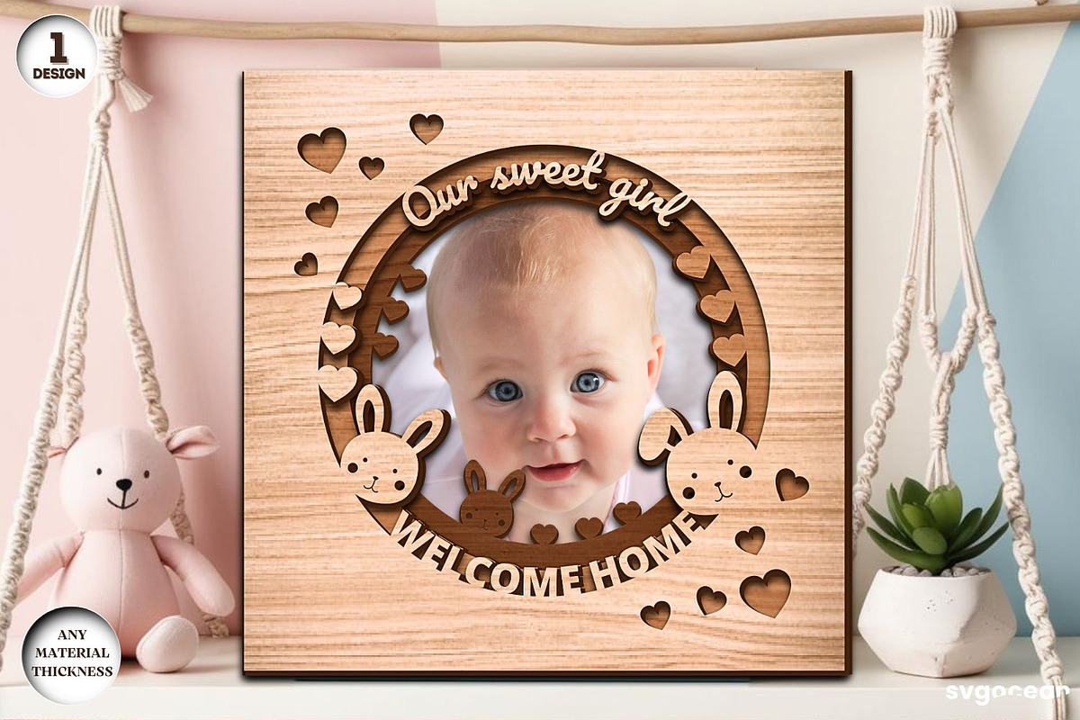 Shadow Box Frames Laser Cut Bundle, a Decorative Illustration by svgocean (Photo 12 of 13)