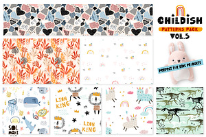 Childish Patterns Pack Vol. 5!