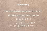 Spoonery Bold Handwritten Font, a Script Font by Sofia Skoog (Thumbnail 9 of 11)