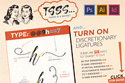 Amelia Script - Draft version, a Script Font by Blessed Print (Thumbnail 9 of 19)