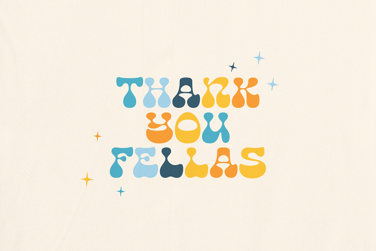 Mag Funky - Retro Groovy Font, a Sans Serif Font by Holyline Design (Photo 13 of 13)