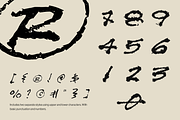 Ink Blot Handwritten Font, a Handwritten Font by EvanEckard (Thumbnail 3 of 5)