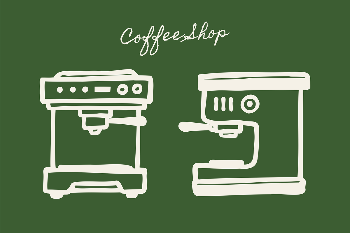 Cafe Branding: 153 Illustrations, a Food Illustration by 24Design Studios (Photo 6 of 9)