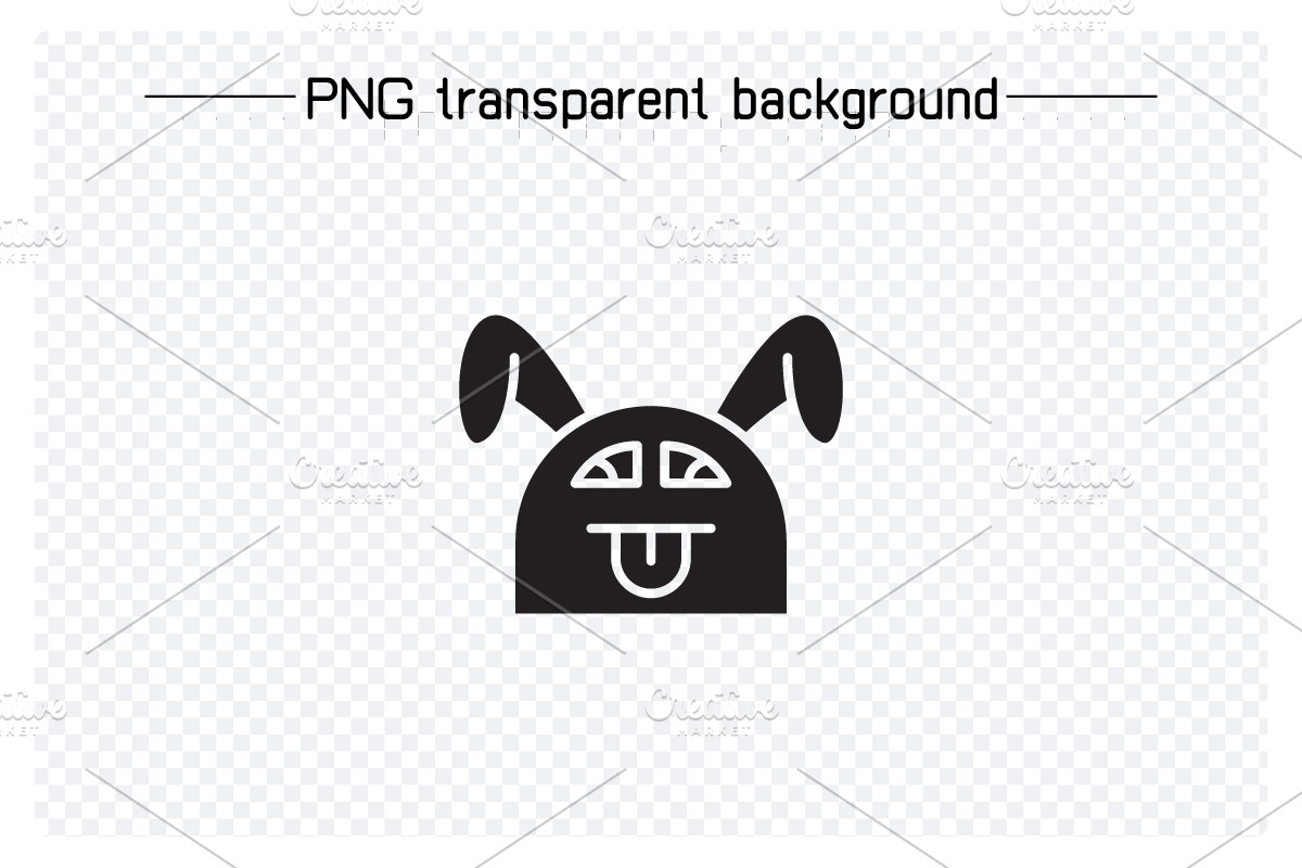 Rabbit Emojis Vector Set, an Animal Illustration by Designfour (Photo 5 of 7)