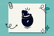 Hat Character Font, a Handwritten Font by N Nakorn Creative (Thumbnail 2 of 9)