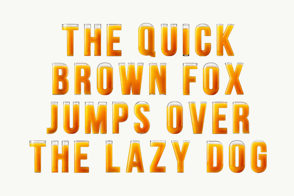 Orange Juice Font, a Sans Serif Font by Handmadefont (Photo 8 of 13)