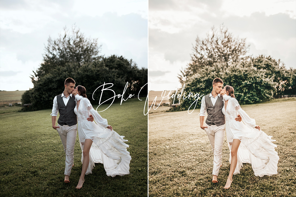 Boho Wedding Lightroom Presets Pack, an Action Add-On by PixelHive Pro (Photo 2 of 19)
