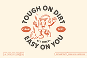 Retro Cleaning Bucket Illustration, a Branding & Logo Template by muhisya (Thumbnail 1 of 3)