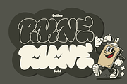 Rune - Authentic Grafity Look, a Font by Fortunes Co (Thumbnail 2 of 8)